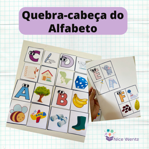 Quebra-cabeça do Alfabeto