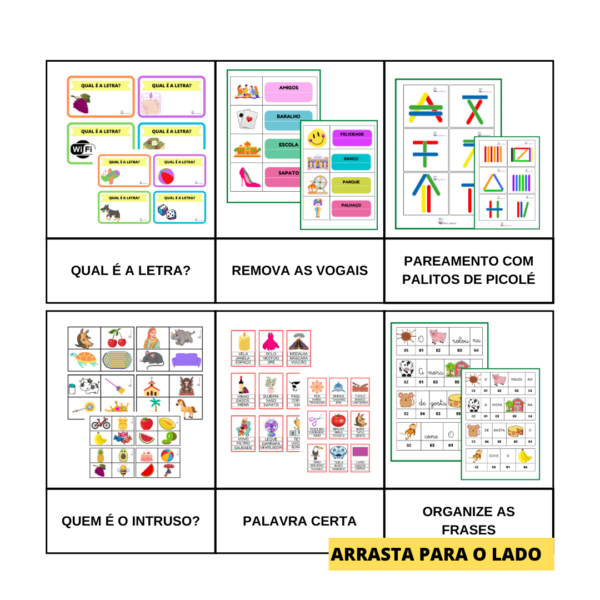 Combo Alfabetização - 45 recursos - Image 8