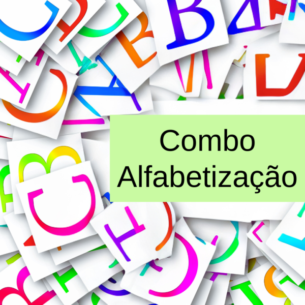 Combo Alfabetização - 45 recursos