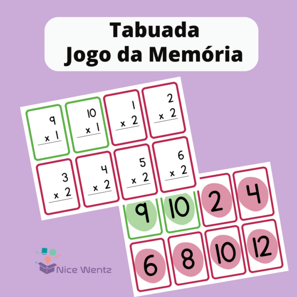 Tabuada - Jogo da memória