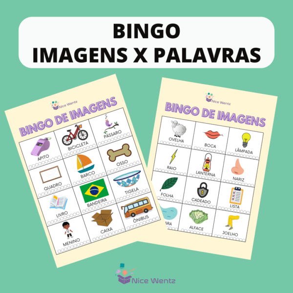 Bingo - Imagens x palavras