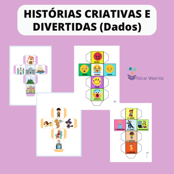 Combo - Histórias criativas e divertidas (dados)