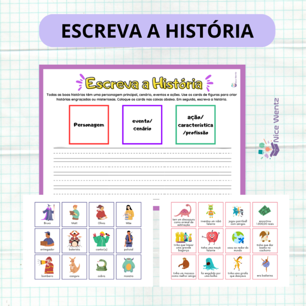 Escreva a história