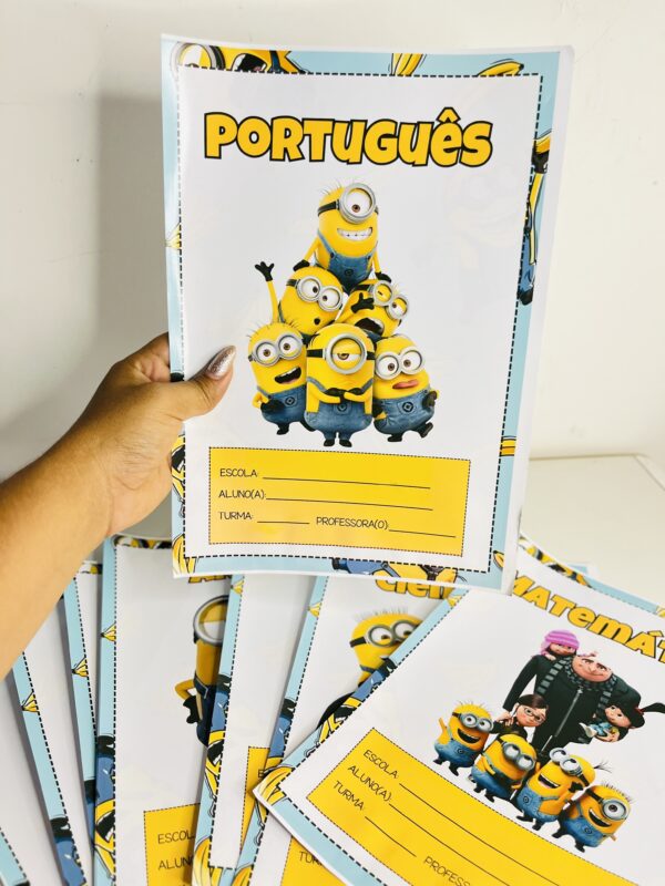 Capas para Cadernos - Minions