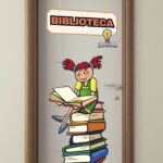 Biblioteca - Painel de porta