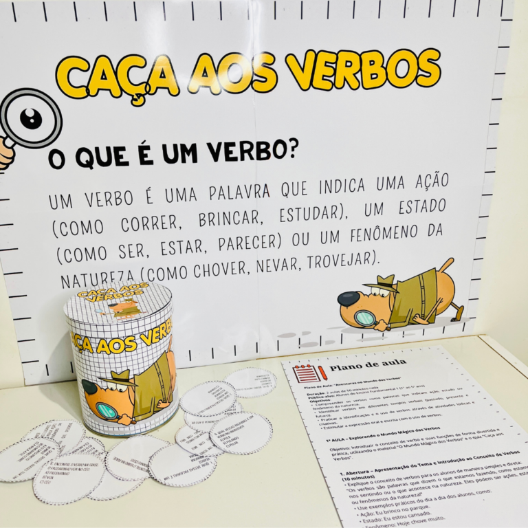 Mini Projeto – Caça aos Verbos – Nice Wentz
