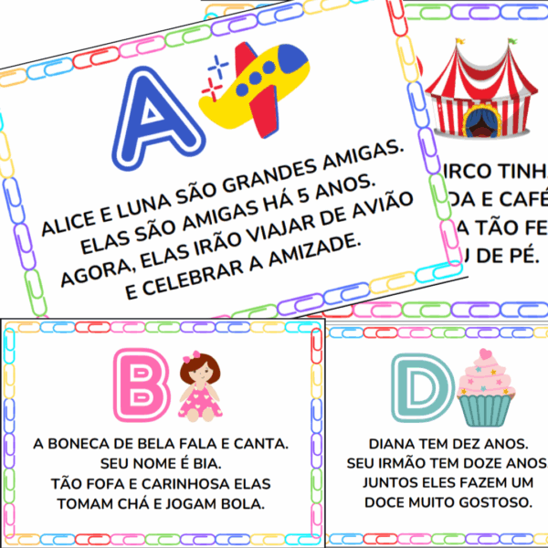Fichas de Leitura A - Z