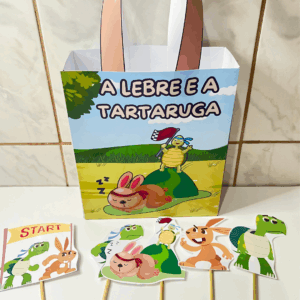 Sacolinha Teatral - A Lebre e a Tartaruga