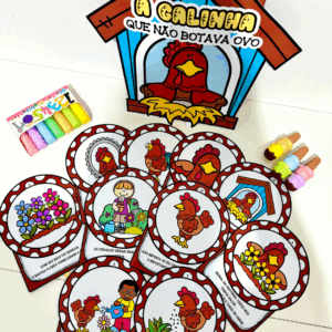 A galinha que não botava ovo - História Rimada na Sacola