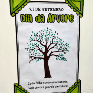 Cartaz Colaborativo - Dia da Árvore