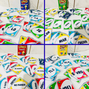 Uno da Alfabetização - Combo (Sílabas simples, sílabas complexas, palavras e frases)