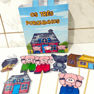 Sacola Teatral - Os Três Porquinhos