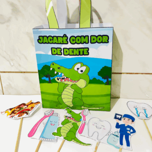 Sacola Teatral - O Jacaré com Dor de Dente
