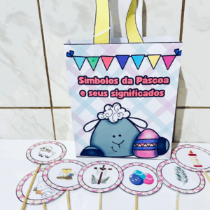 Sacola Teatral - Símbolos de Páscoa