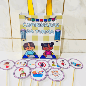 Sacola Teatral - Combinados da Turma