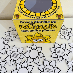 Caixa Motivacional - Setembro Amarelo