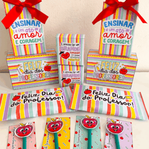 Dia dos Professores - Caixas e Lembrancinhas